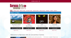 Desktop Screenshot of barossaconvention.org